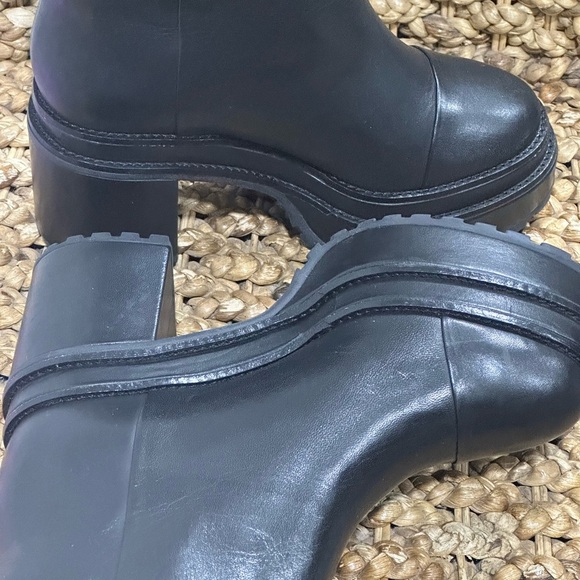 Cult Gia Black‎ Leather Ankle Boots - Picture 3 of 7